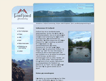 Tablet Screenshot of forfjordgrunneierlag.no